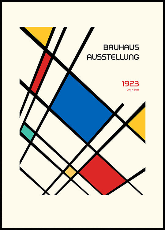 Bauhaus Geometric Design Retro (NEW) - Posterbox