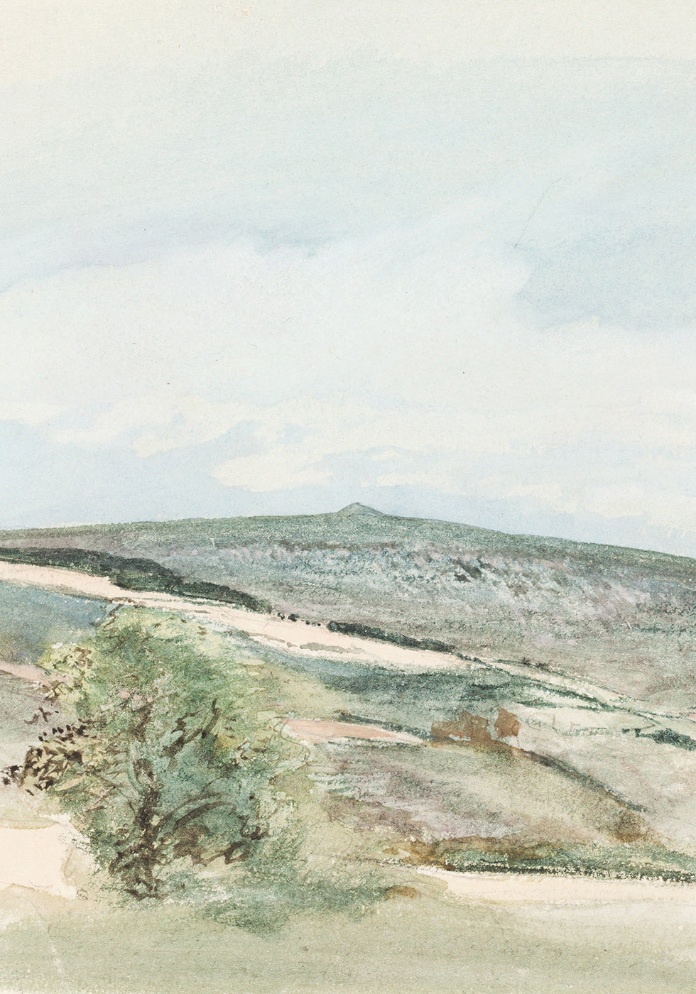 A Heath In Sussex By William Collins Poster - Posterbox.dk