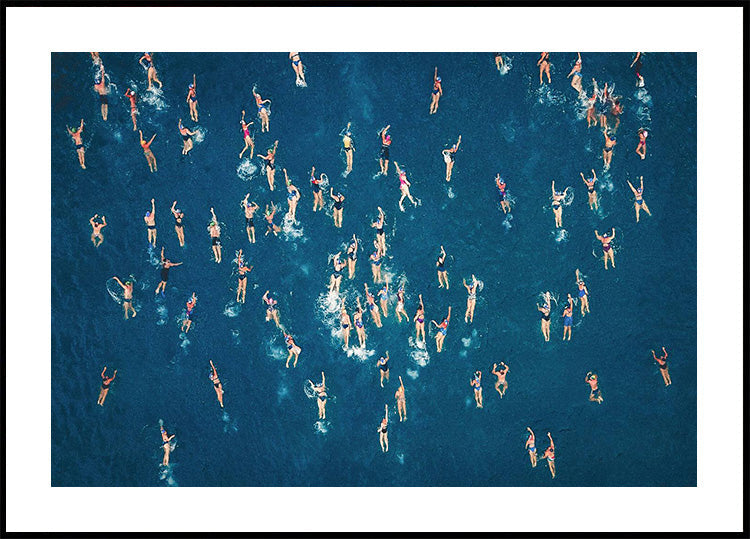 Swimming Wall Art Poster - Posterbox.dk