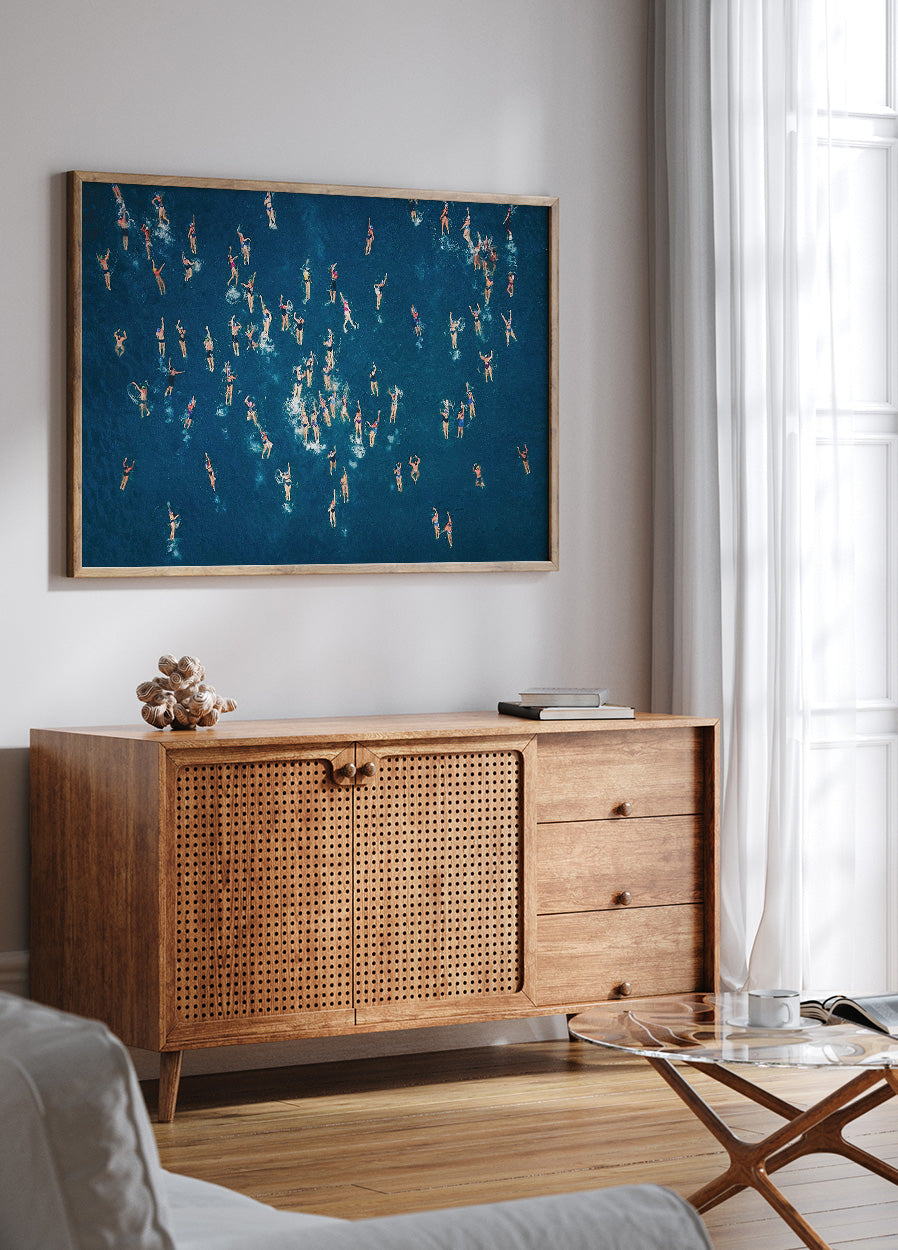 Swimming Wall Art Poster - Posterbox.dk