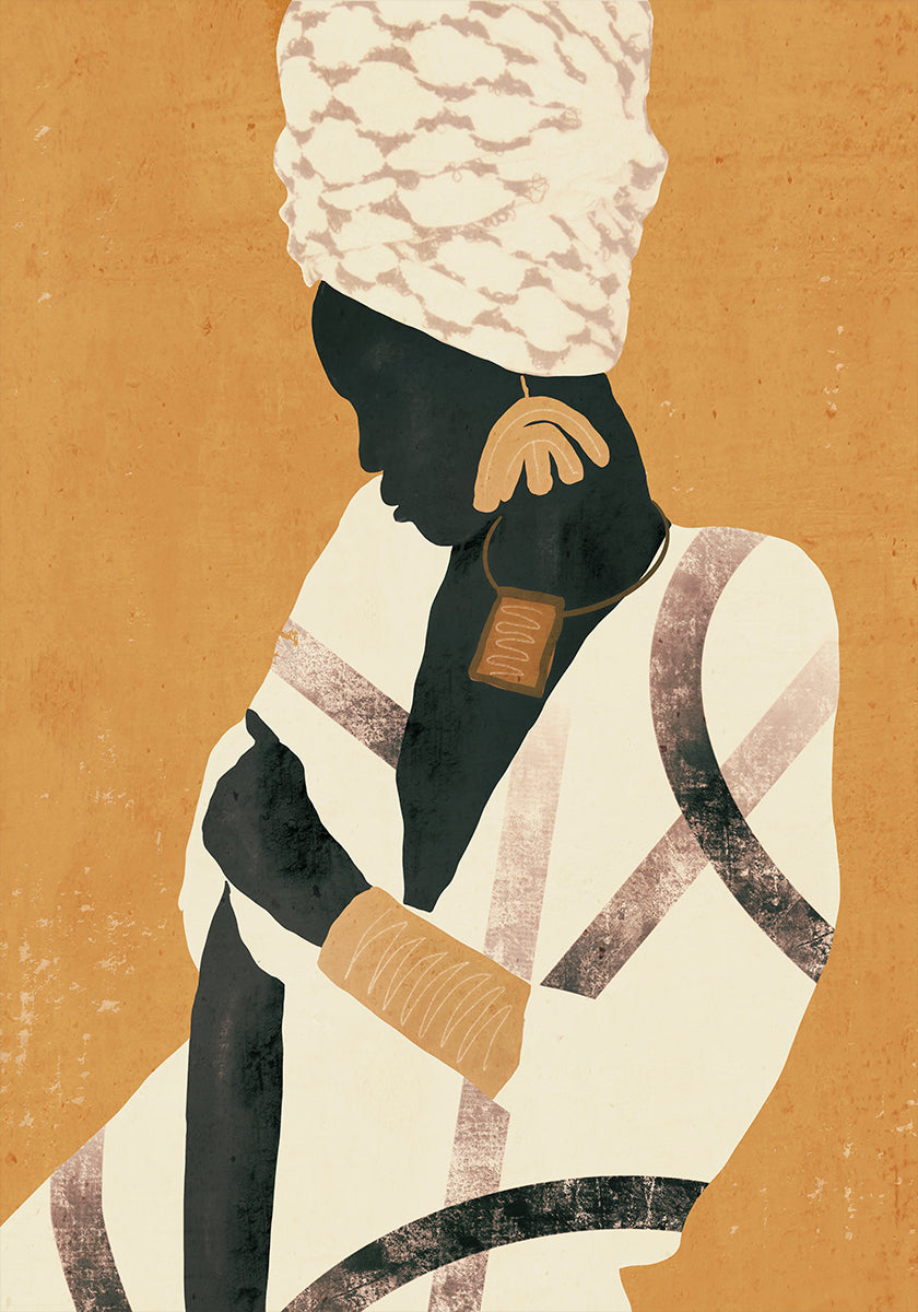African Woman Poster