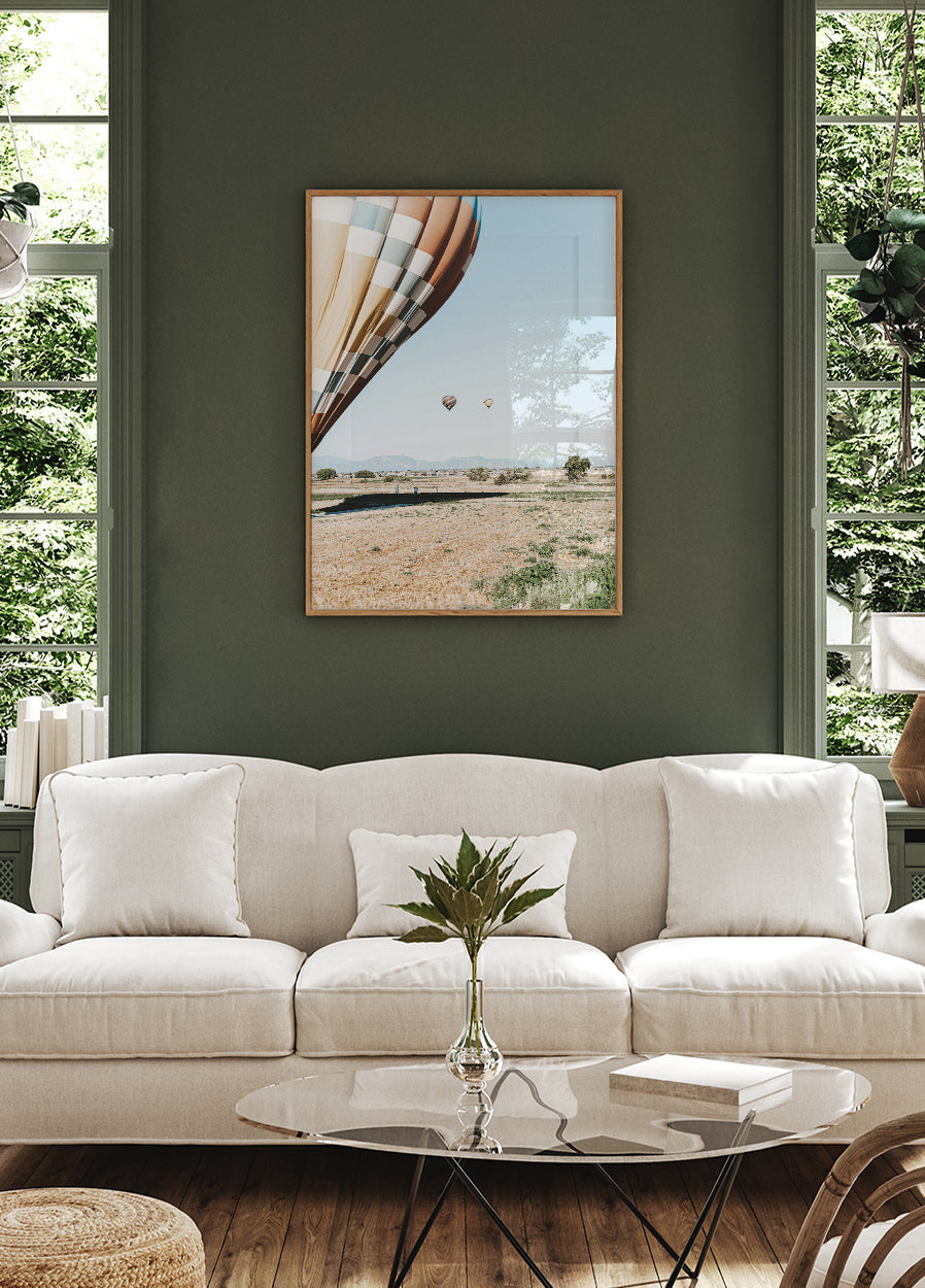 Hot air balloon Poster - Posterbox.dk