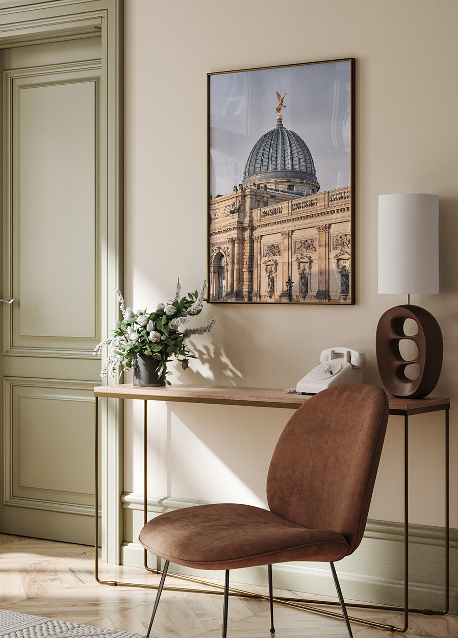 Historic Architecture Detail Poster - Posterbox.dk