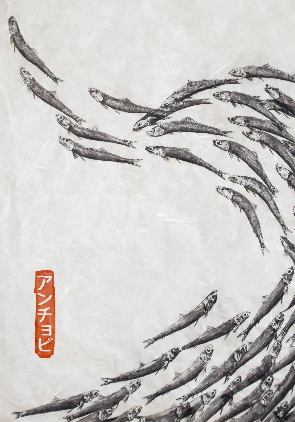 Anchovy Sardines Art Print Poster - Posterbox.dk