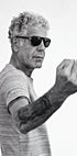 Anthony Bourdain Middle Finger Poster - Posterbox.dk