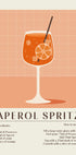 Aperol Spritz Recipe Poster - Posterbox.dk