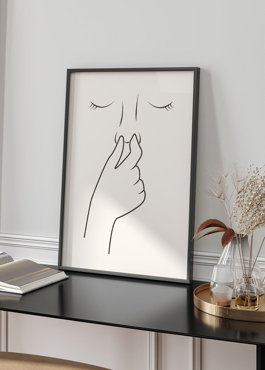 Bad Smell Humorous Poster - Posterbox.dk