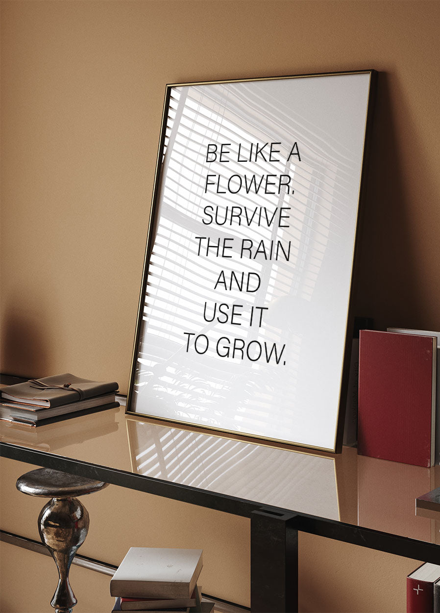 Like a Flower Poster - Posterbox.no