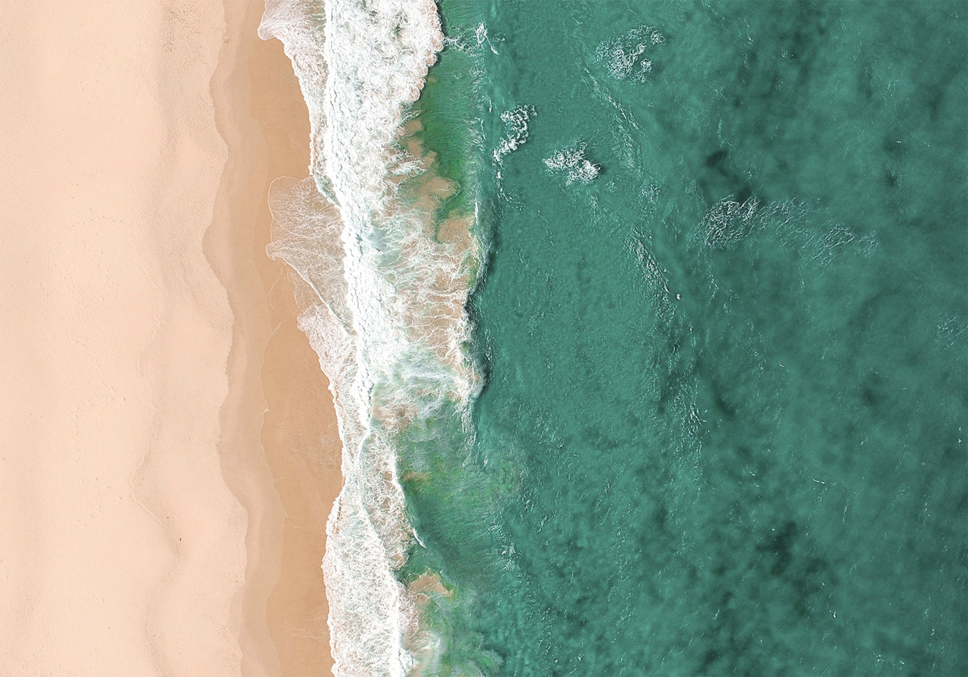 Beach Coastline Poster - Posterbox.dk