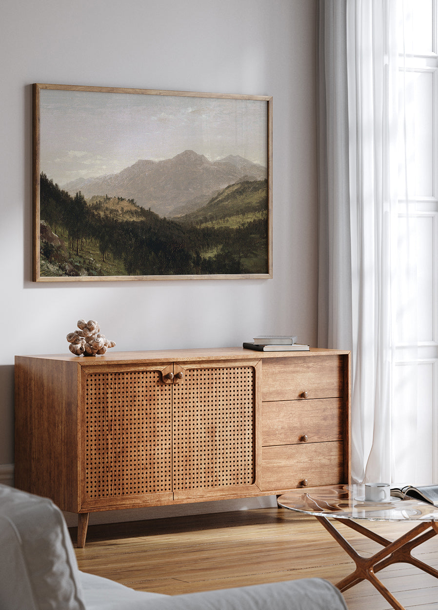 Bergen Park By John Frederick Kensett Poster - Posterbox.dk