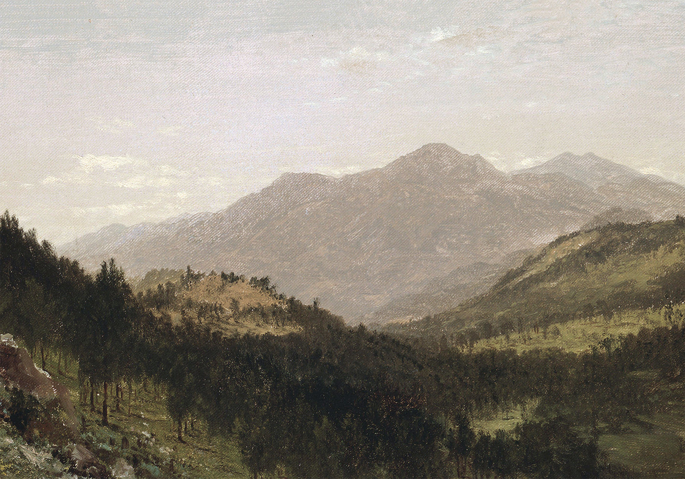 Bergen Park By John Frederick Kensett Poster - Posterbox.dk