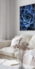 Blue Succulent Poster - Posterbox.dk