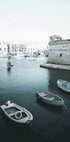 Boats With Views of Puglia Poster - Posterbox.dk