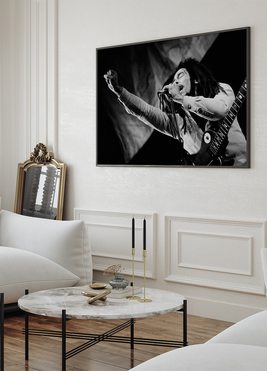 Bob Marley Live Poster - Posterbox.dk