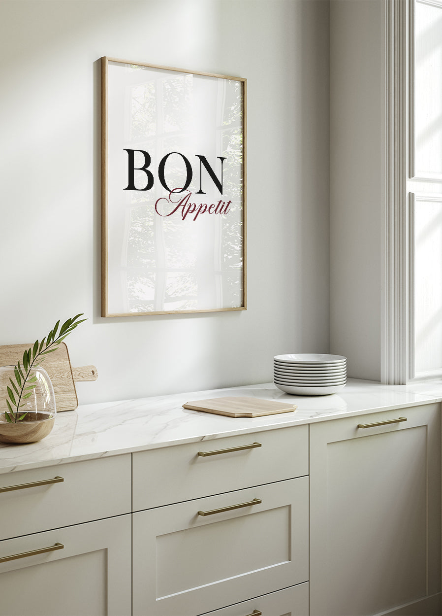 Bon Appetit Poster - Posterbox.dk