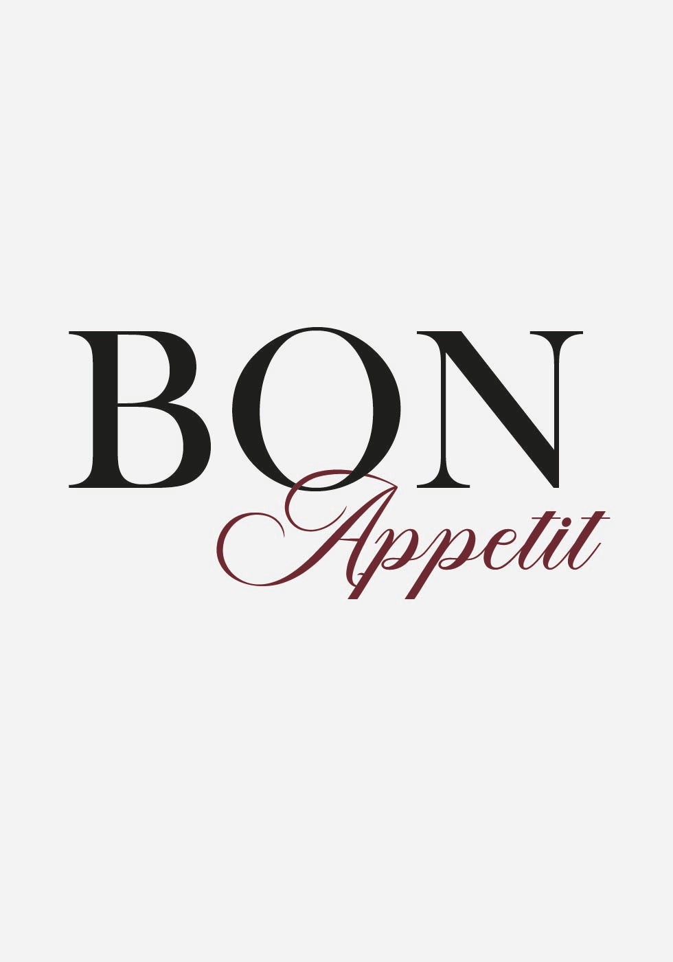 Bon Appetit Poster - Posterbox.dk