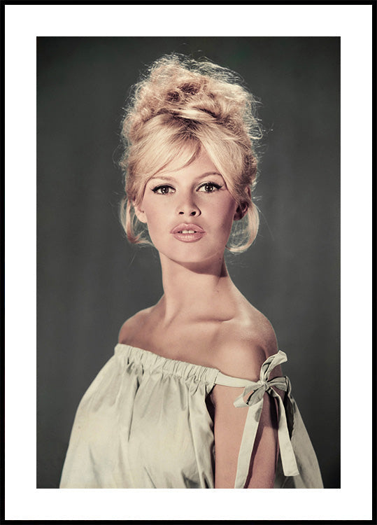 Brigitte Bardot Portrait Poster - Posterbox.dk