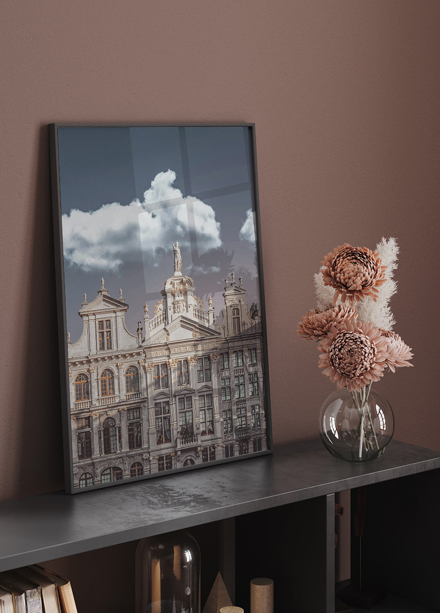 Buildings in Brussels Poster - Posterbox.dk