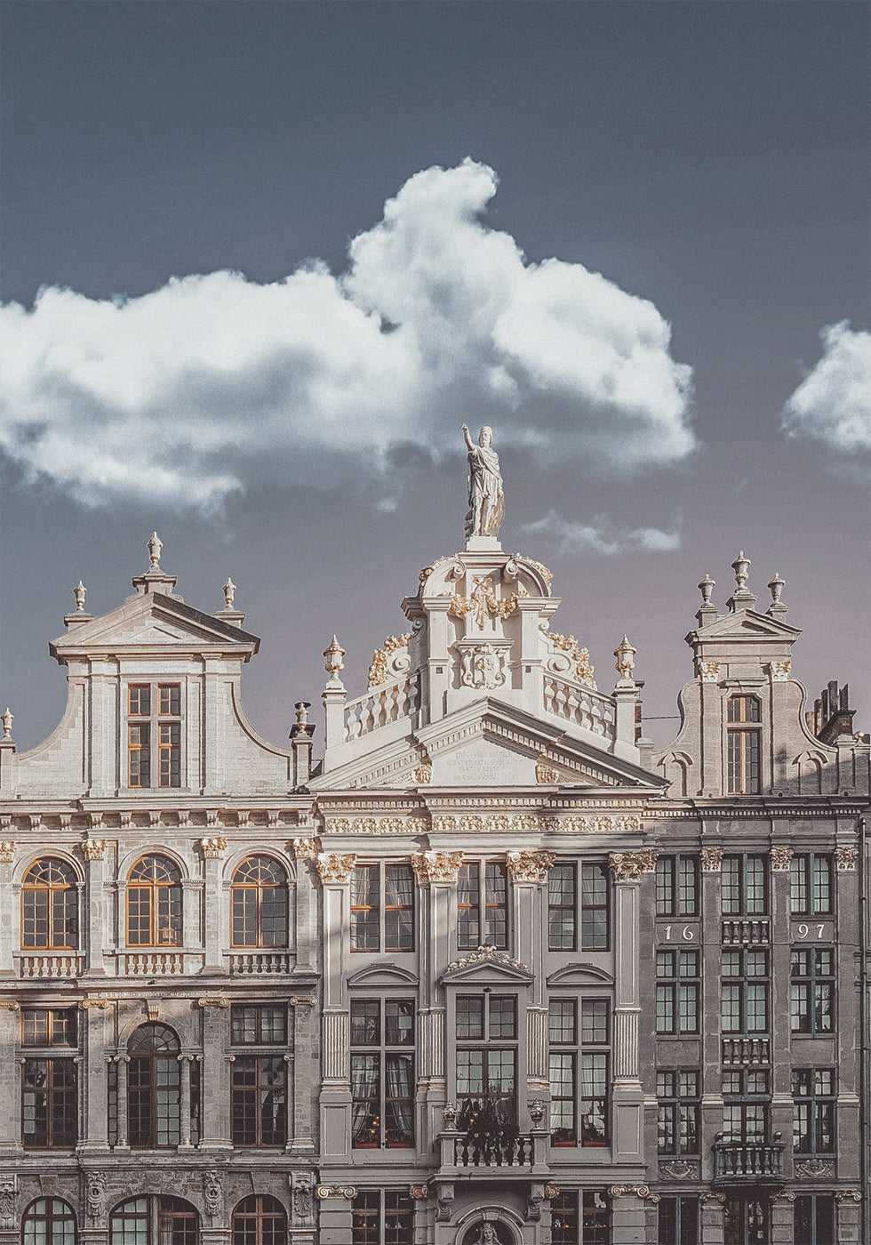 Buildings in Brussels Poster - Posterbox.dk