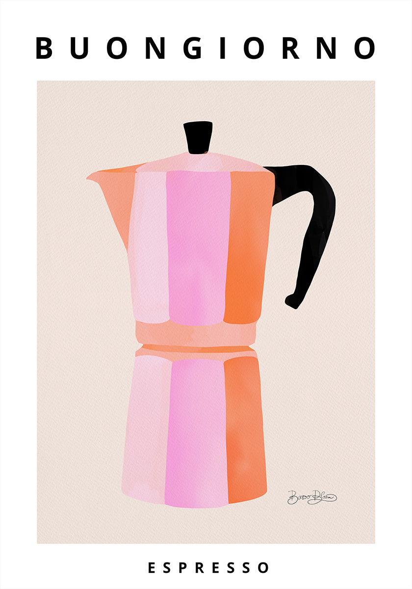 Buongiorno Espresso Poster