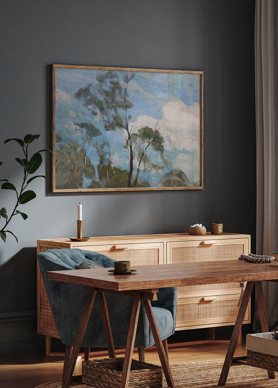 Céu De Teresópolis By Eliseu Visconti Poster - Posterbox.dk