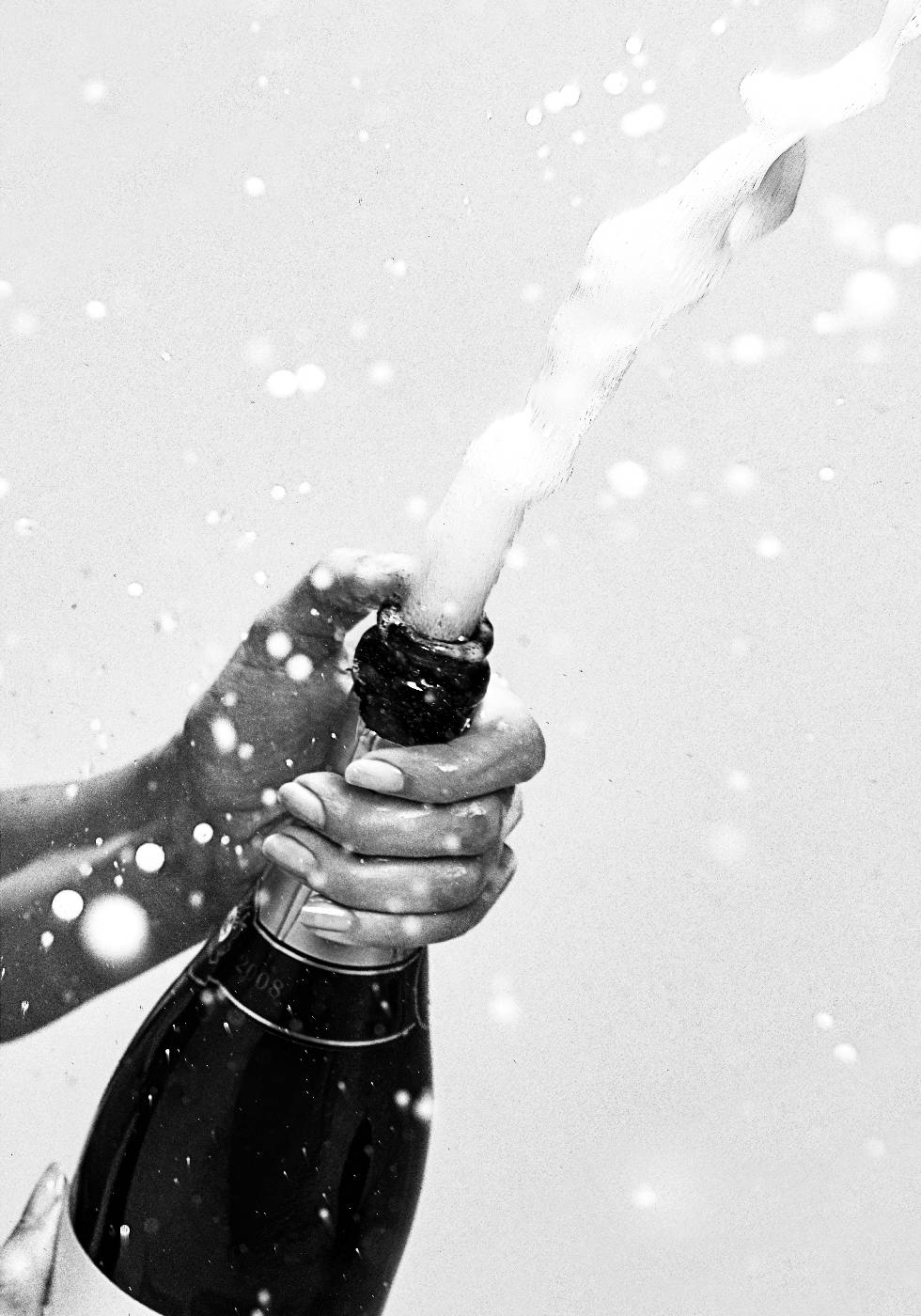 Champagne Bottle Poster - Posterbox.no