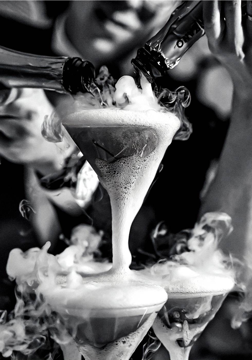 Champagne Fountain Poster - Posterbox.dk