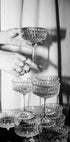 Champagne Glasses Print Poster - Posterbox.no