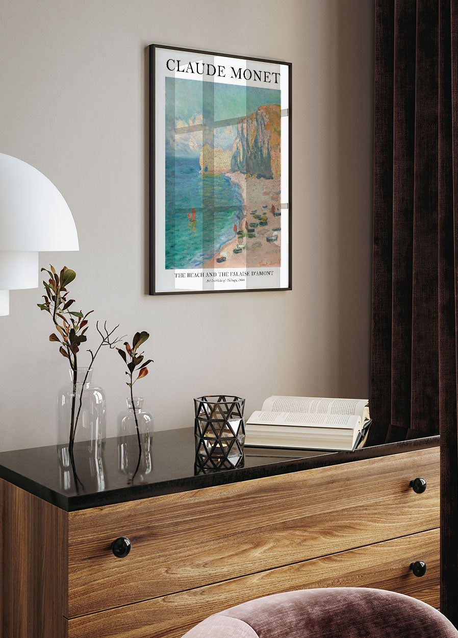 Claude Monet The Beach Poster - Posterbox.no