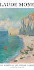 Claude Monet The Beach Poster - Posterbox.no