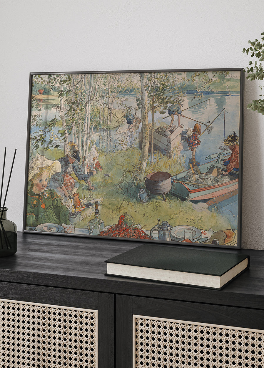 Céu De Teresópolis By Eliseu Visconti Poster - Posterbox.dk