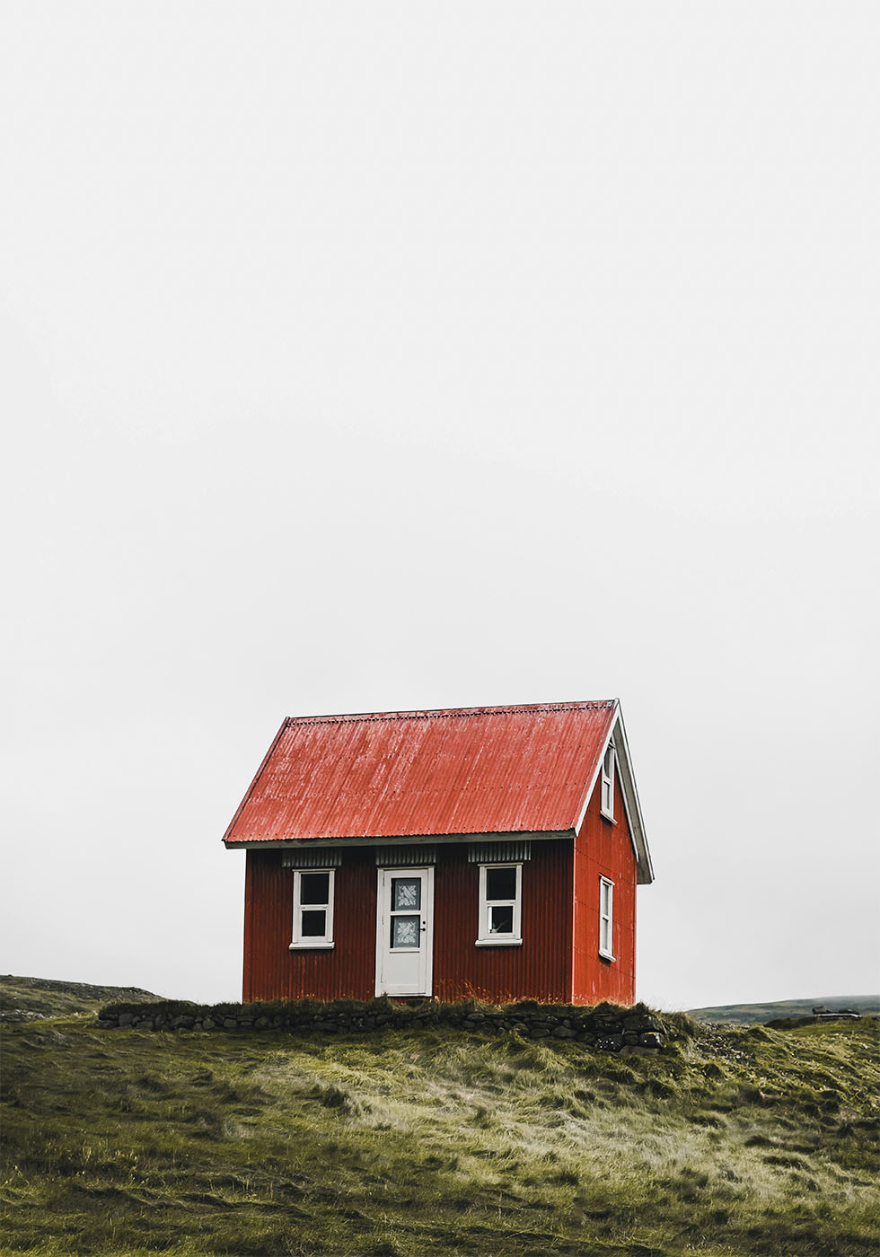 Cabin on Iceland Poster - Posterbox.dk