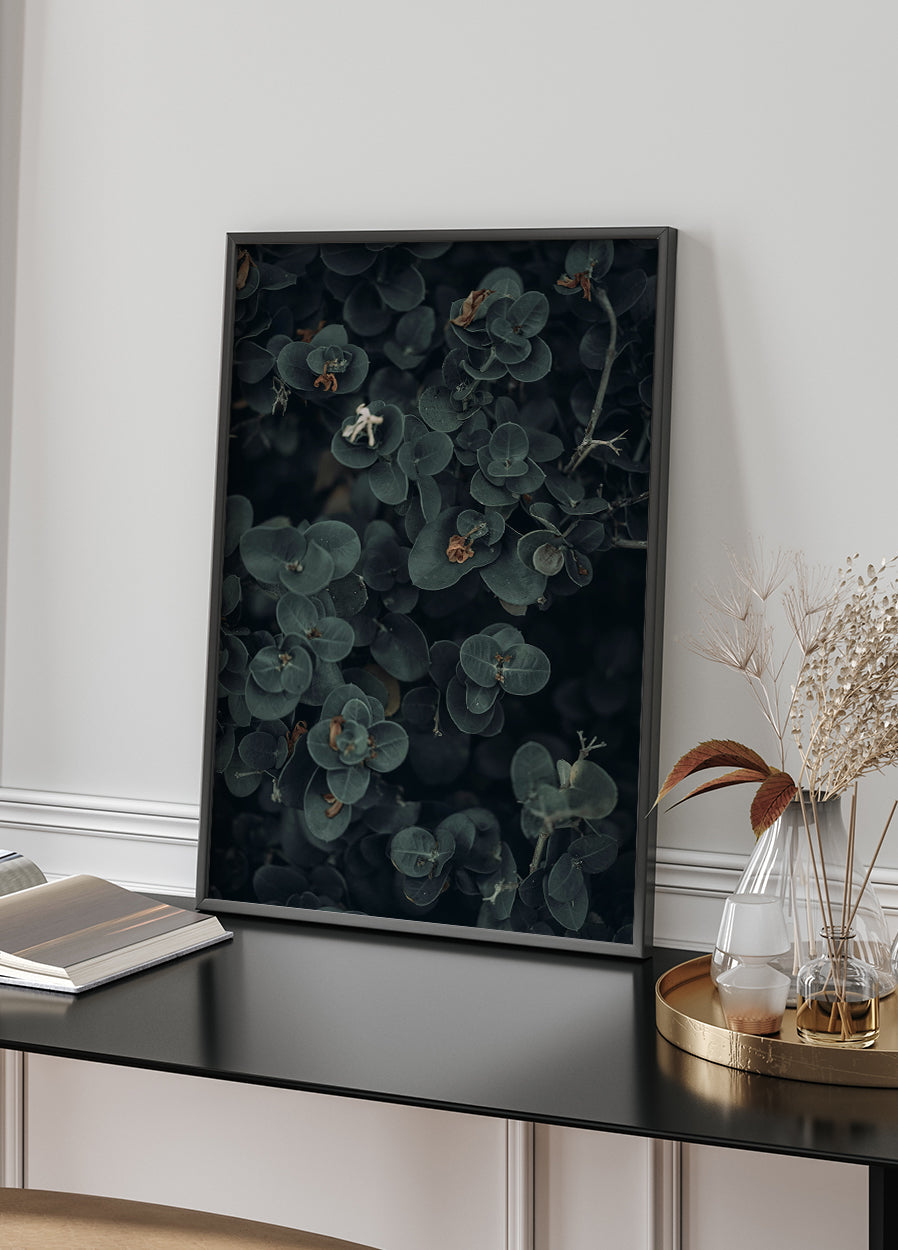 Dark And Green Botanical Poster - Posterbox.dk