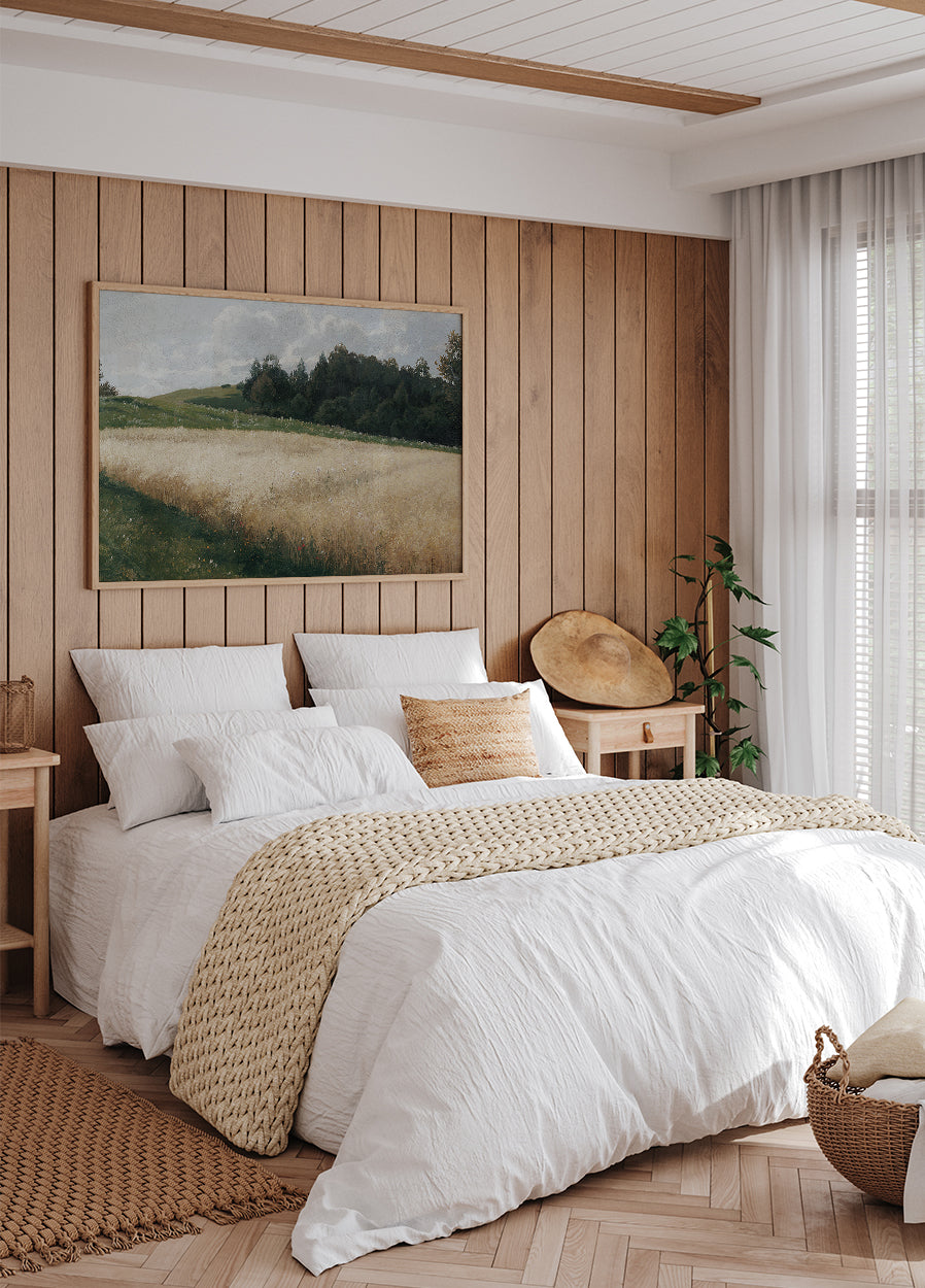 Das Haferfeld By Adolf Kaufmann Poster - Posterbox.dk