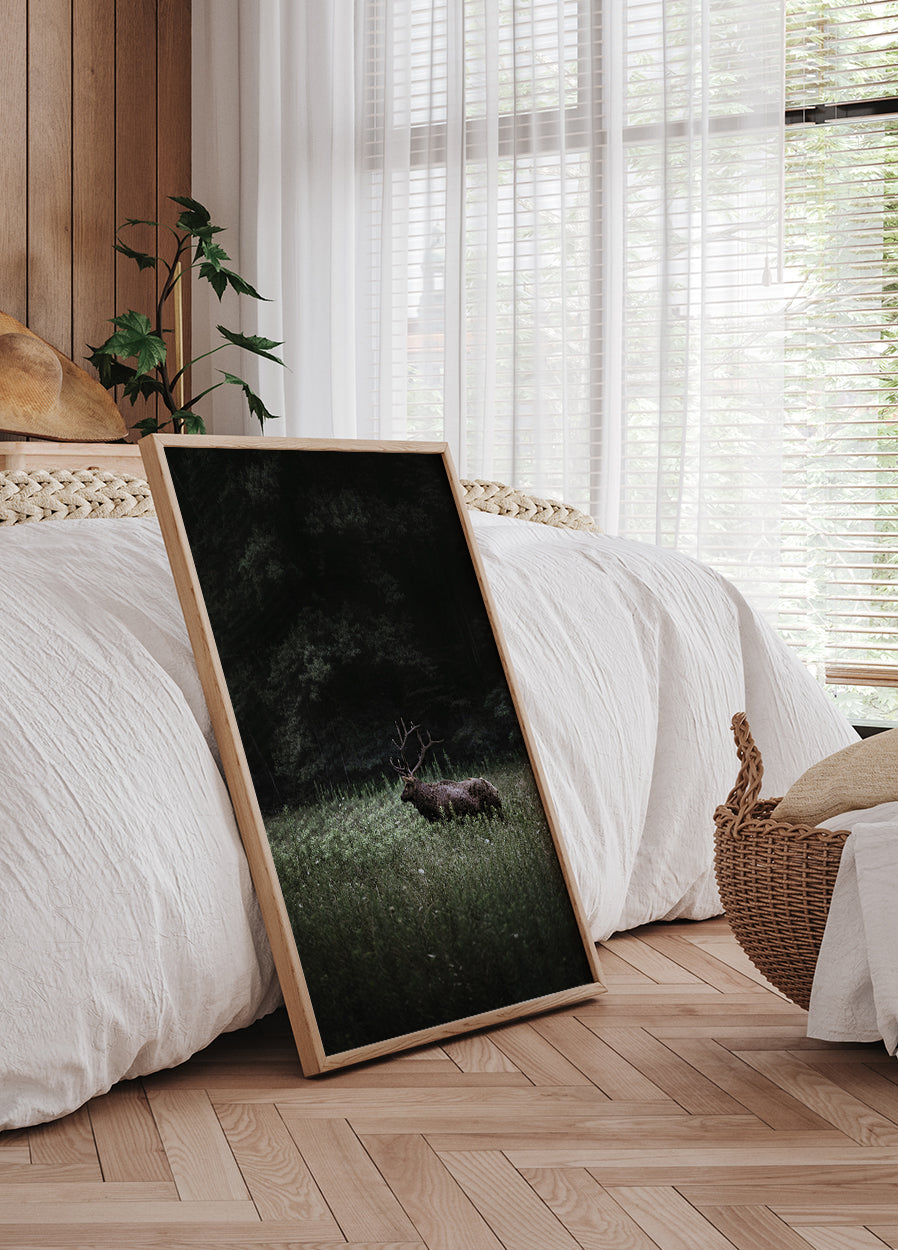 Deer in Nature Poster - Posterbox.dk