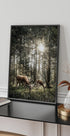 Deer In Forest Poster - Posterbox.dk
