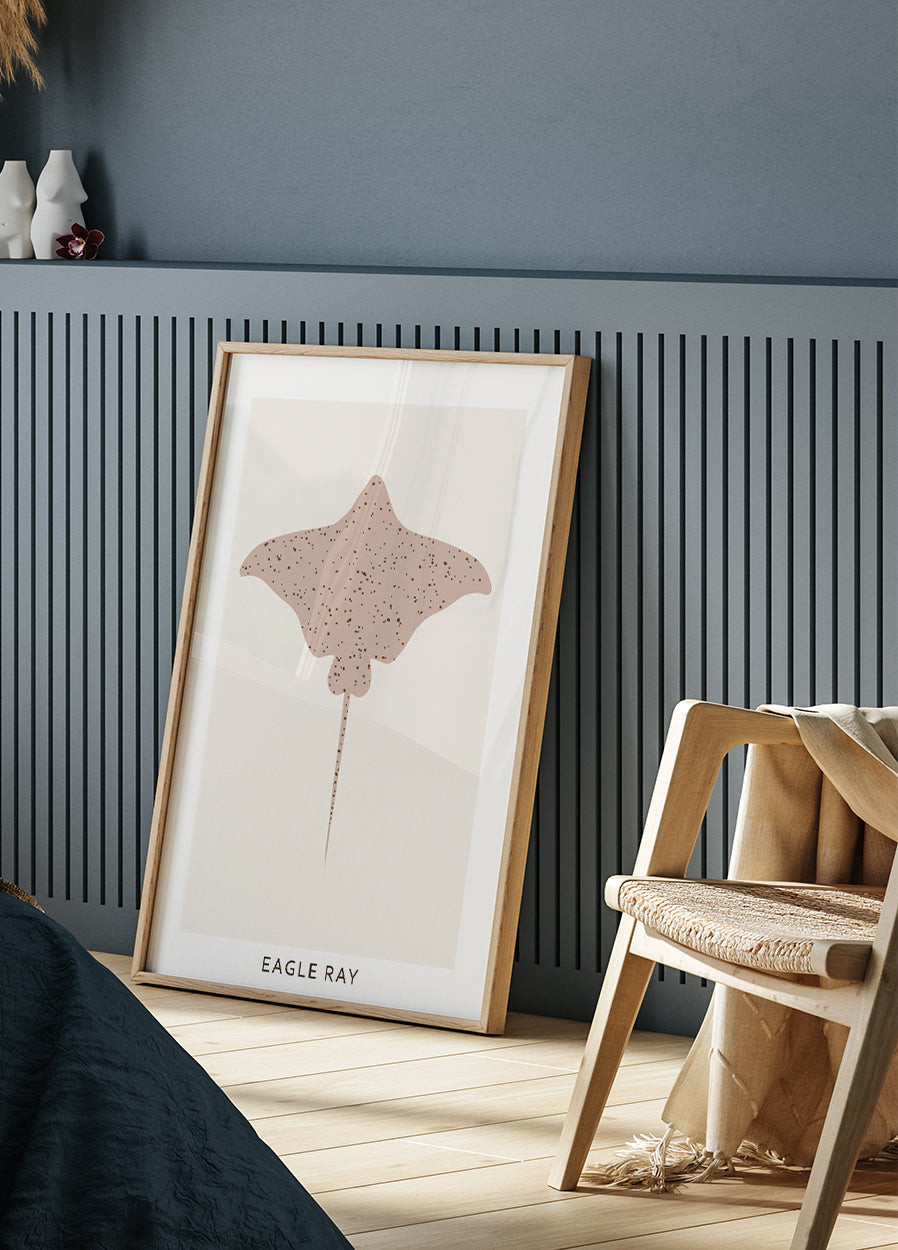 Eagle Ray Poster - Posterbox.dk