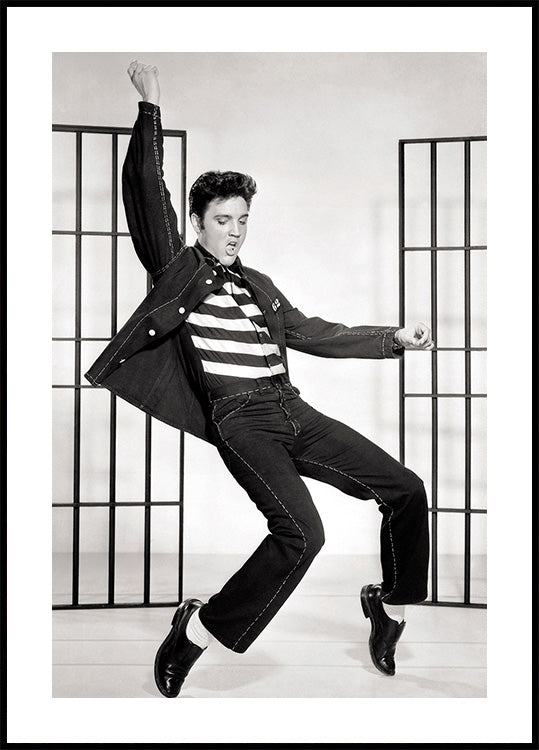 Elvis Presley Dancing Poster - Posterbox.dk