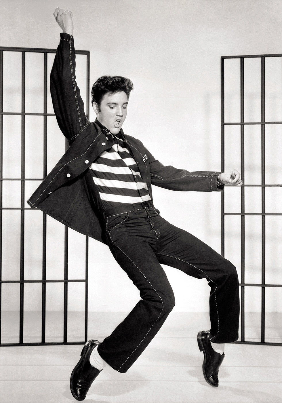 Elvis Presley Dancing Poster - Posterbox.dk