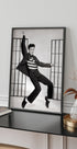Elvis Presley Dancing Poster - Posterbox.dk