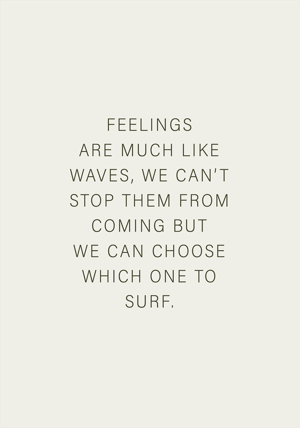 Feelings Poster - Posterbox.no