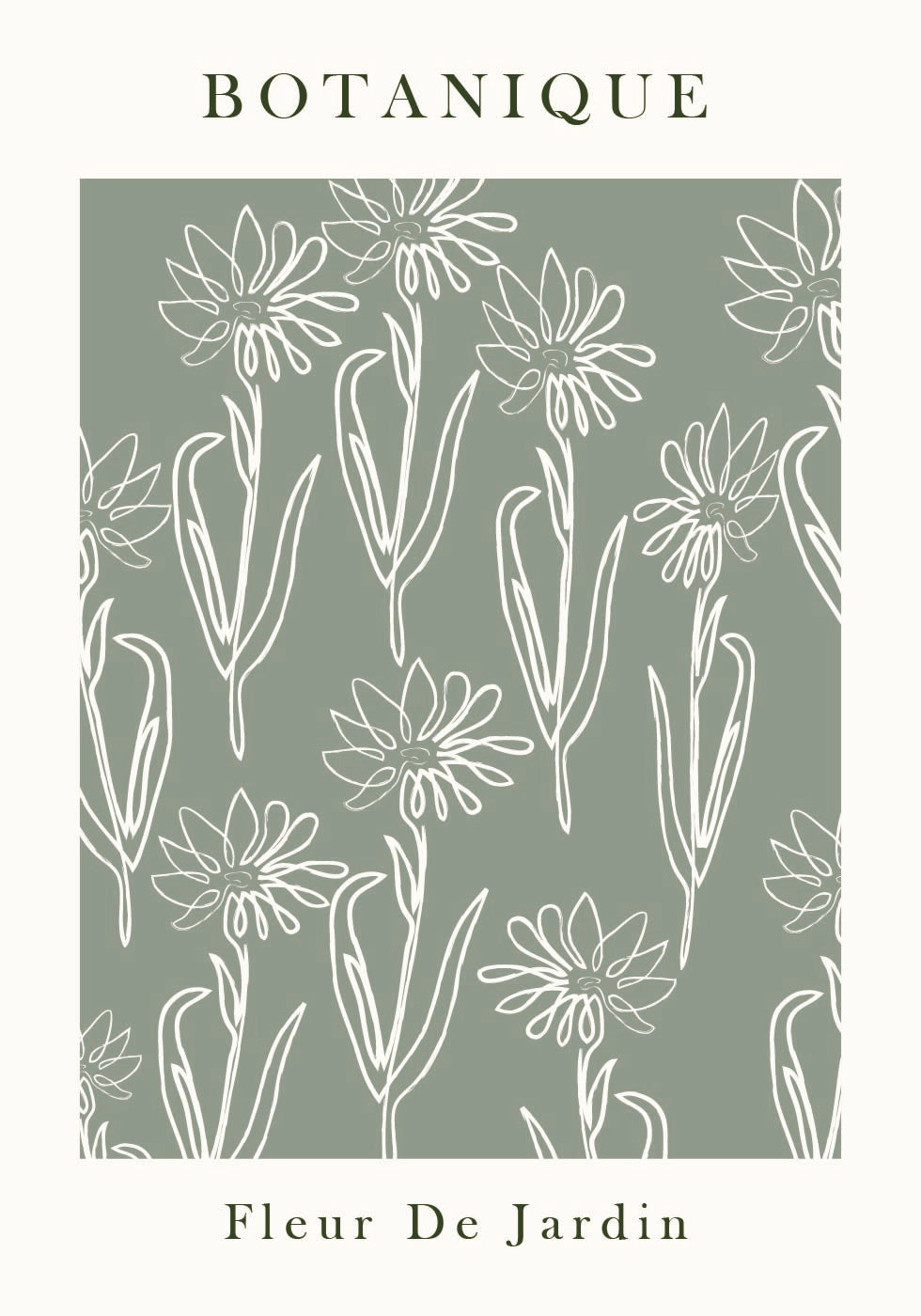Fleur De Jardin No. 2 Poster - Posterbox.dk