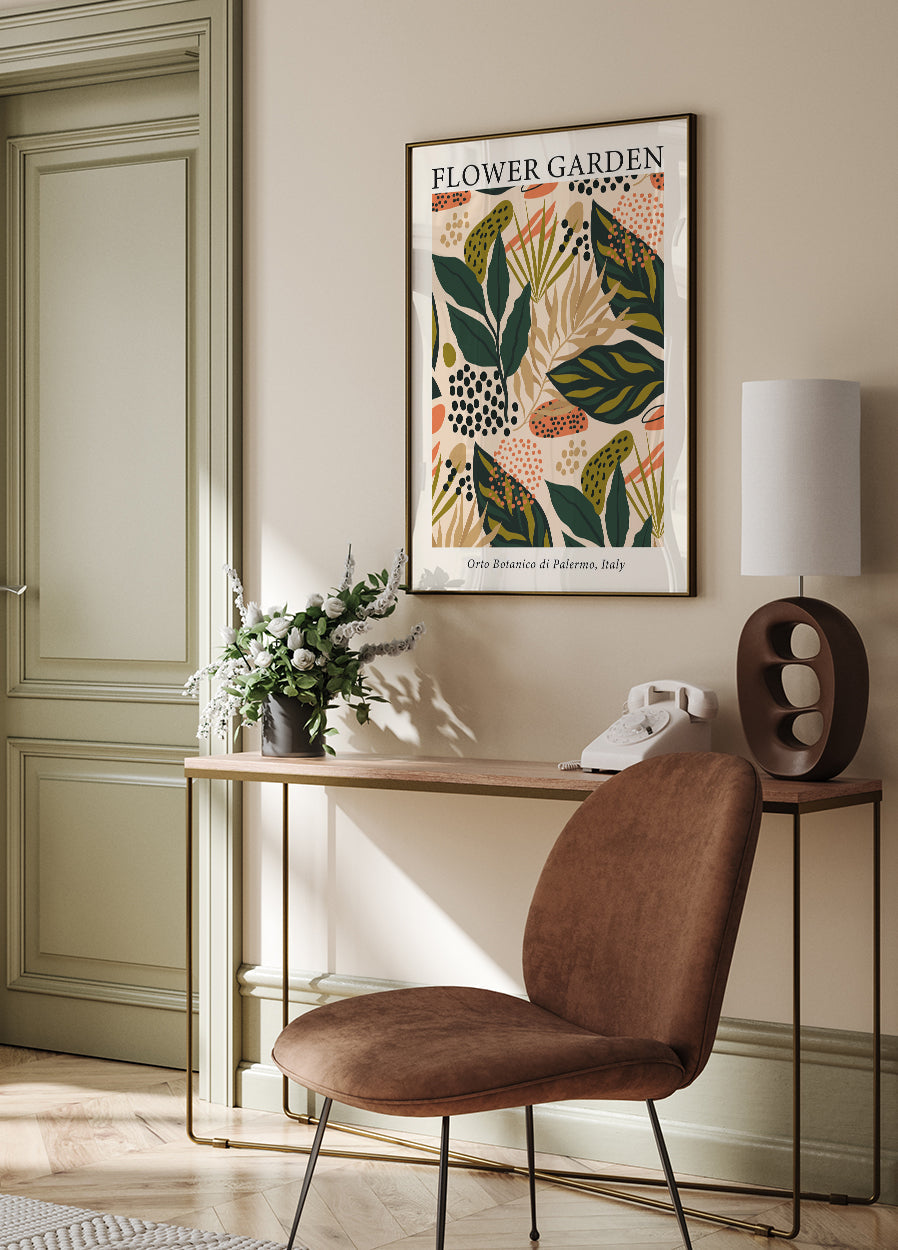 Flower Garden Palermo Poster - Posterbox.dk