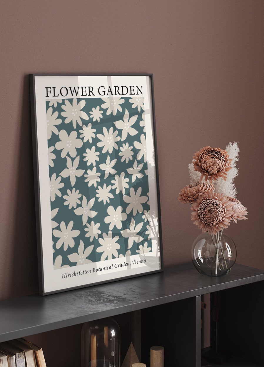 Flower Garden Vienna Poster - Posterbox.dk