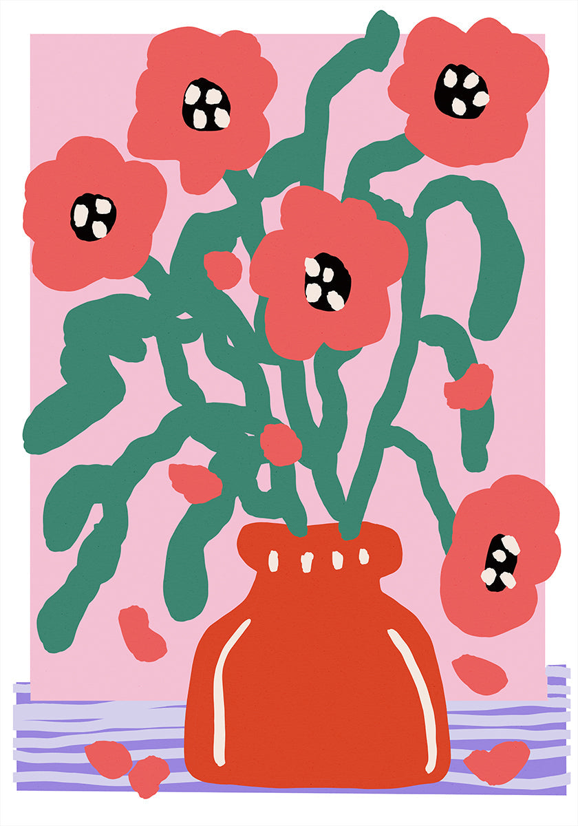 Flower Impression Poster