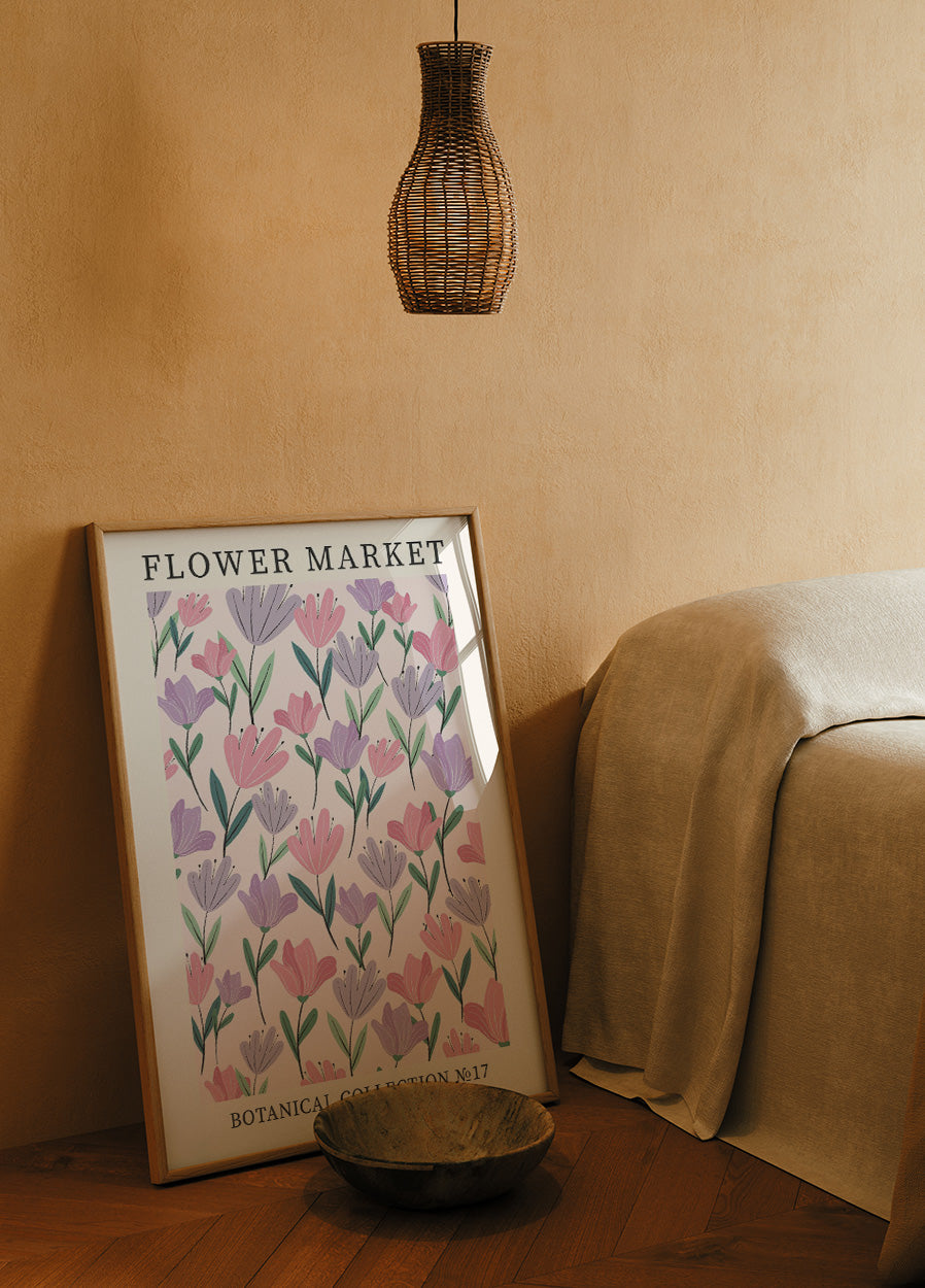 Flower Market Poster - Posterbox.dk