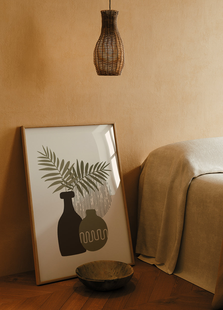 Flower Pots No. 1 Poster - Posterbox.dk