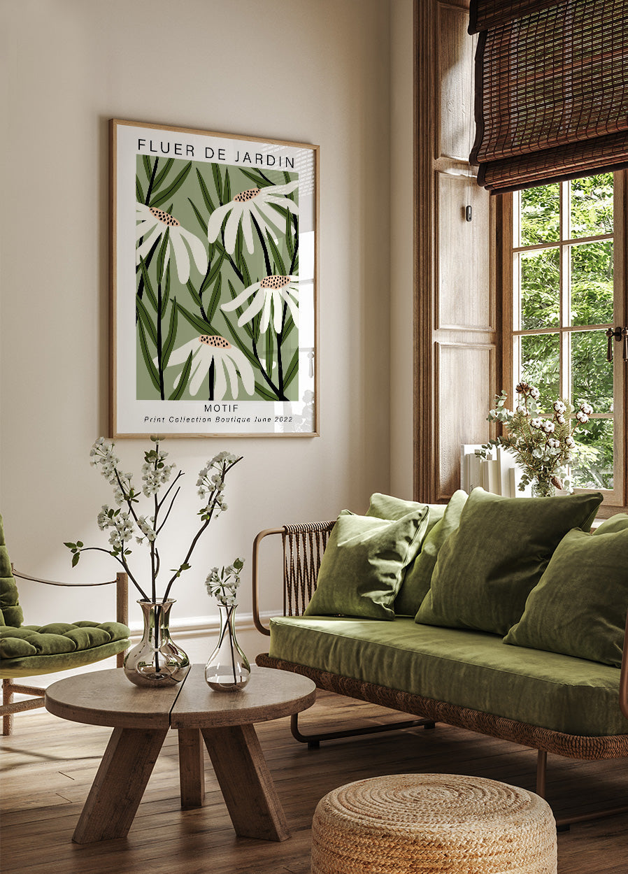 Fleur De Jardin Poster - Posterbox.dk