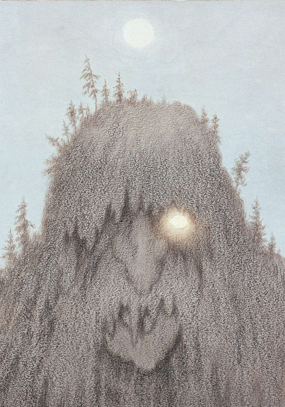 Forest Troll By Theodor Kittelsen Poster - Posterbox.dk