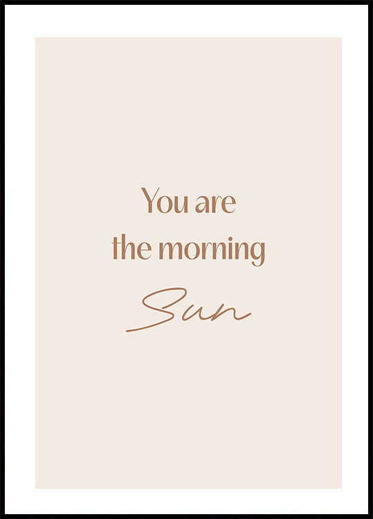 Sun Poster - Posterbox.no